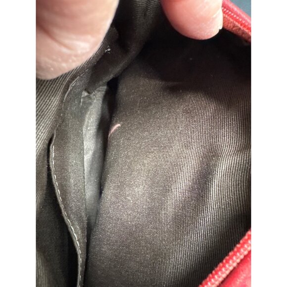 Coach Soho Signature Red Mini Tote Bag With Zipper & Detachable Tag - Picture 5 of 10